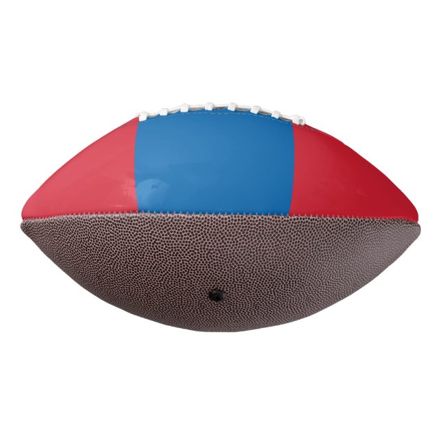 Mongolia flag american football (Rotated 270)