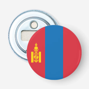 Mongolia Flag Bottle Opener
