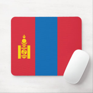 Mongolia flag mouse mat