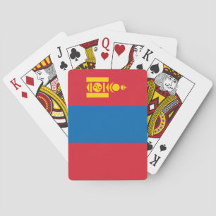 Mongolia Flag Playing Cards