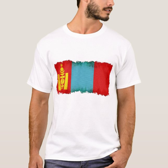 Mongolia in Distress T-Shirt (Front)