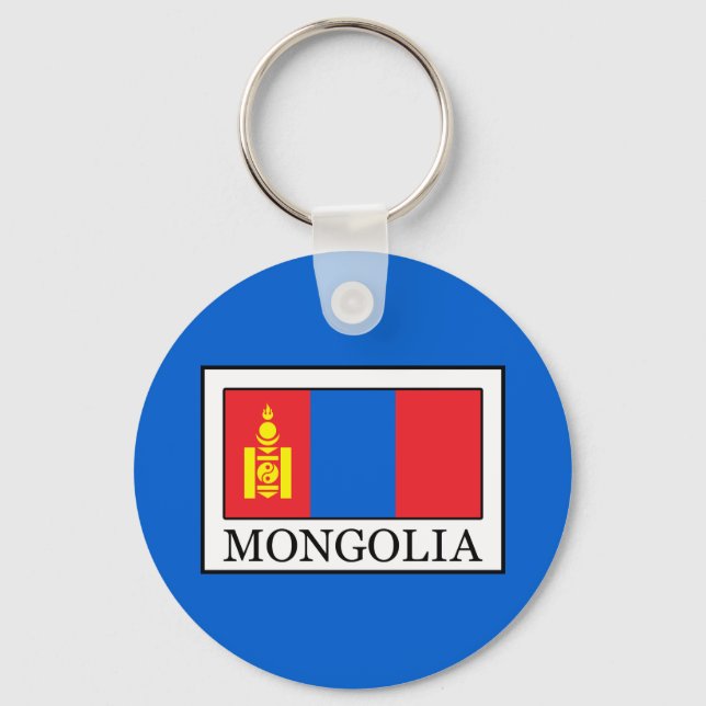 Mongolia Key Ring (Front)
