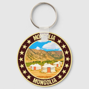 Mongolia key ring