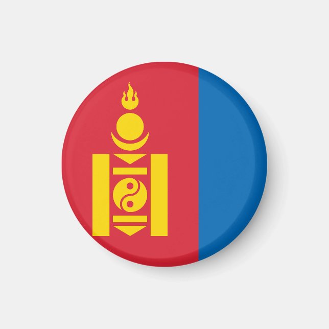 mongolia magnet (Front)