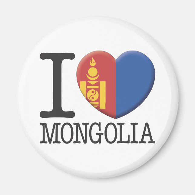 Mongolia Magnet (Front)