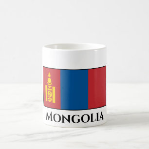 Mongolia (Mongolian) Flag Coffee Mug