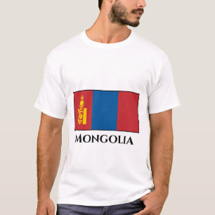 Mongolia (Mongolian) Flag T-Shirt