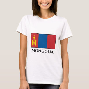 Mongolia (Mongolian) Flag T-Shirt