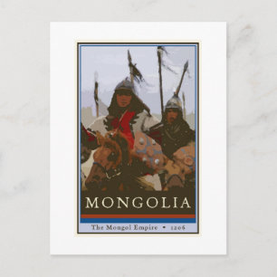 Mongolia Postcard