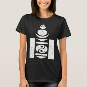 MONGOLIA SOYOMBO SYMBOL MONGOLAIN FLAG T-Shirt