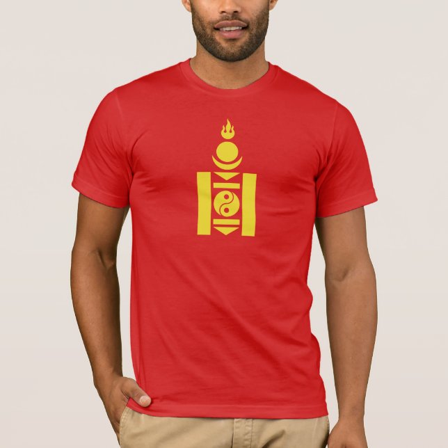 Mongolia Soyombo symbol t-shirt (Front)