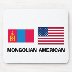 Mongolian American Mouse Mat