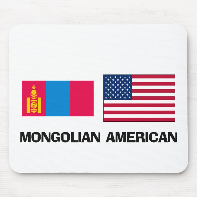 Mongolian American Mouse Mat (Front)