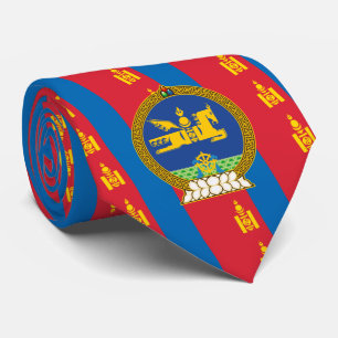 Mongolian Flag & Emblem, Flag of Mongolia Tie
