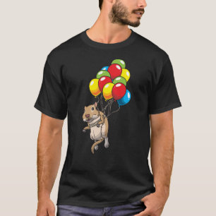 Mongolian Gerbil with ballons T-Shirt