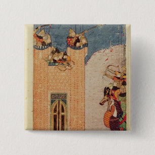 Mongols 15 Cm Square Badge