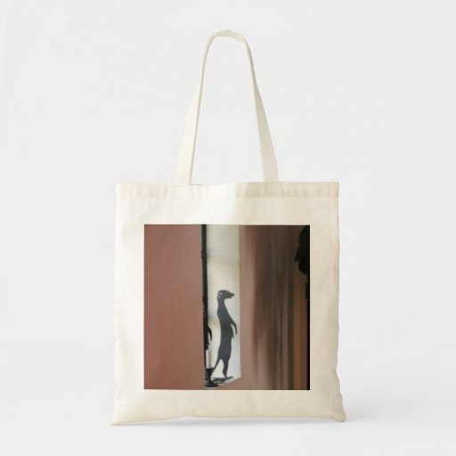 Image of Mongoose and shadows. Tote Bag