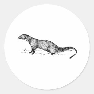 Mongoose Classic Round Sticker