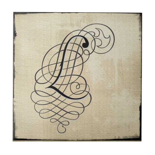 mongram 'I' tile (Front)