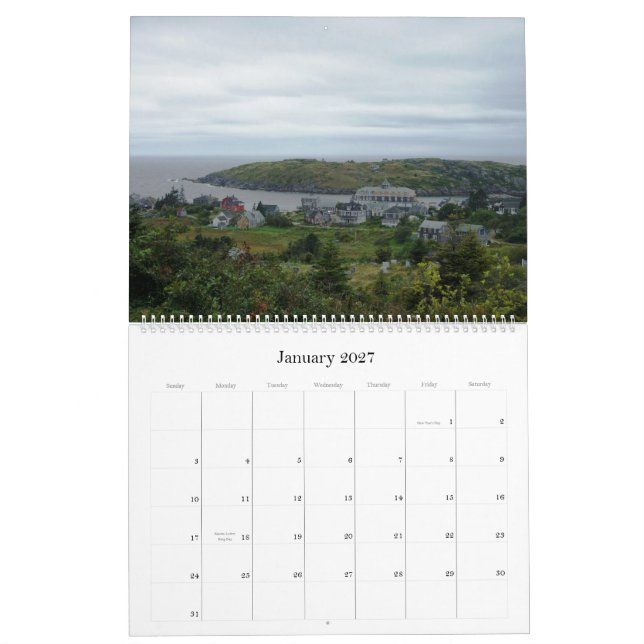 Monhegan Island, ME2011Photography by... Calendar (Jan 2027)