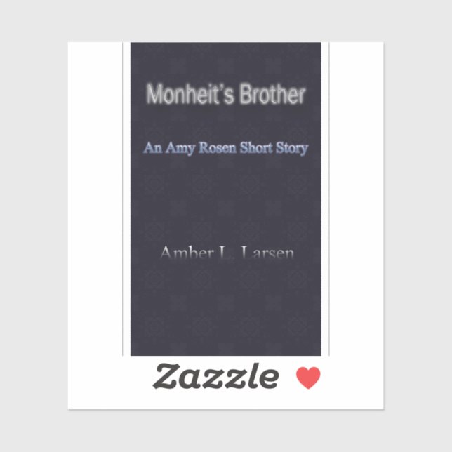Monheit's Brother Book Cover Sticker (Sheet)