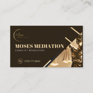 Monica C Moses I Moses Mediation Business Card