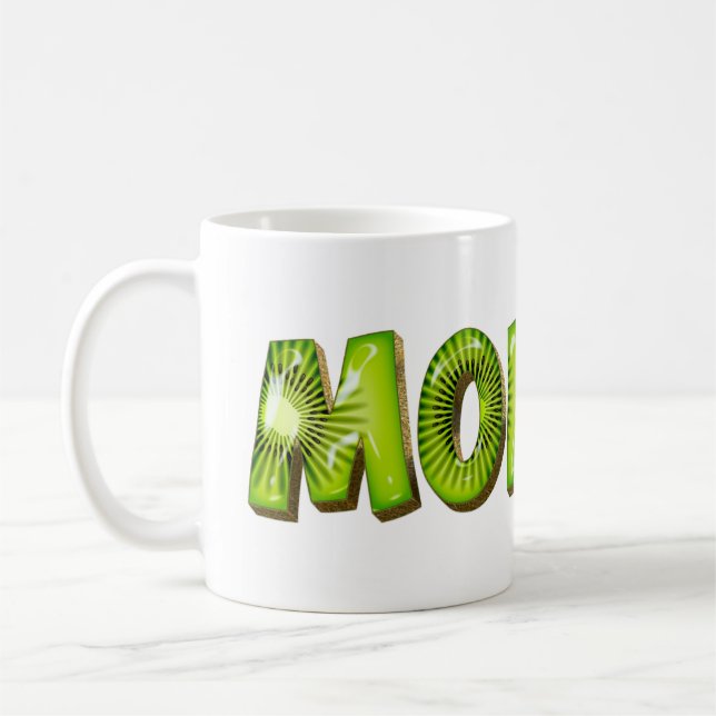 Monika Name Kiwi Style Tasse Coffee Mug (Left)