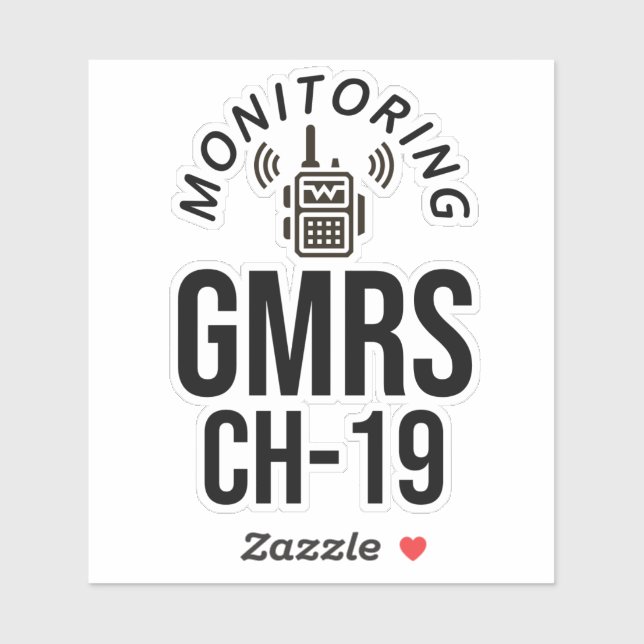Monitoring GMRS Channel 19 (Sheet)