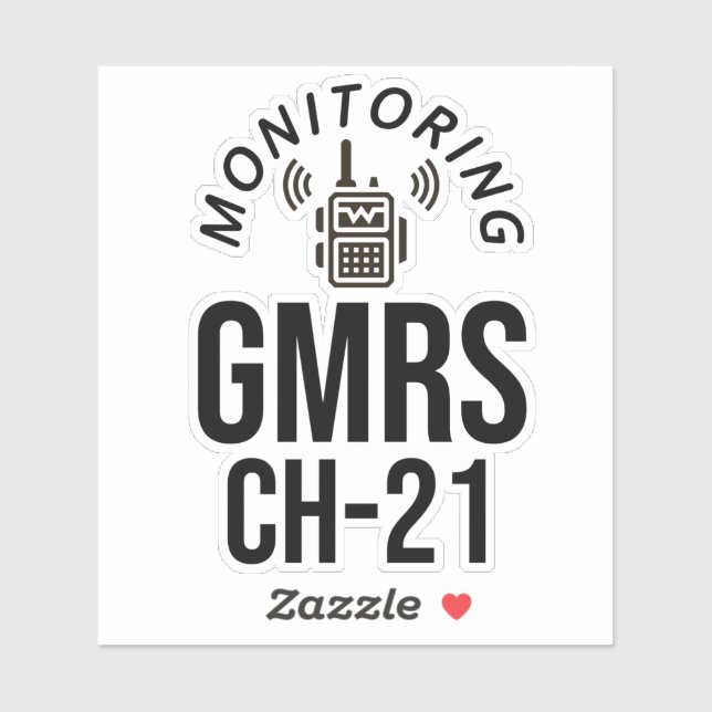 Monitoring GMRS Channel 21 (Sheet)