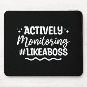 Monitoring Test Exam Day  Mouse Mat