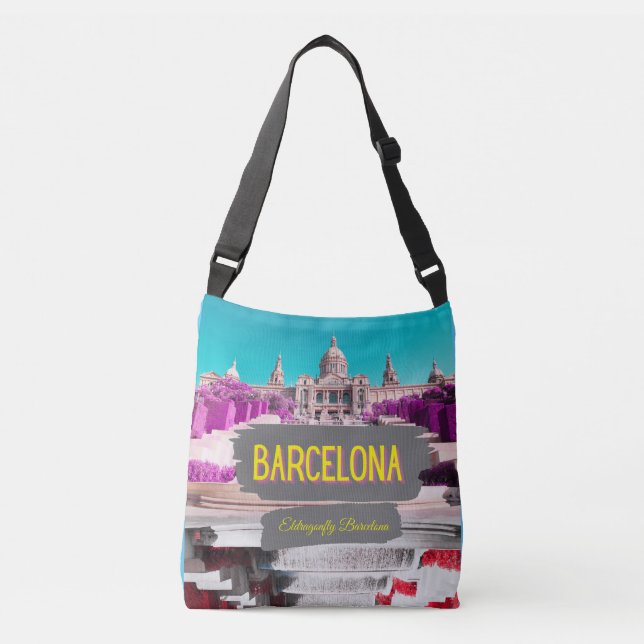 Monjuic, Barcelona style bag-design 2 Crossbody Bag (Front)