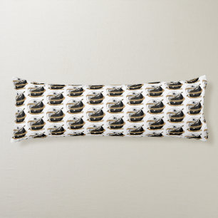 Monk Dice Design Body Cushion