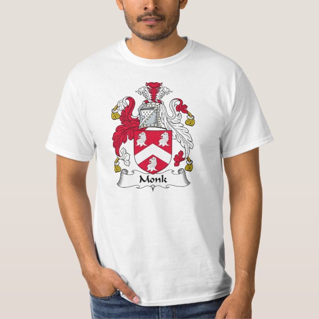 Monk Family Crest T-Shirt (Front)