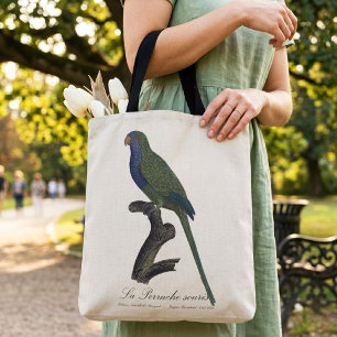 Monk Parakeet or Monk Parrot, Myiopsitta Monachus Tote Bag