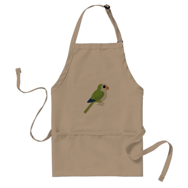 Monk Parakeet Standard Apron (Front)
