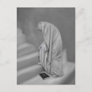 Monk Postcard