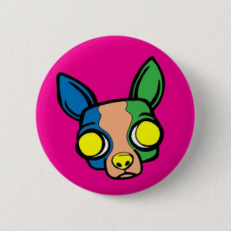Monk Puppy Pin - Pink