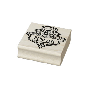 Monk Rubber Stamp