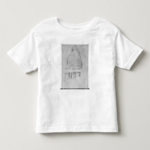 Monk seated on a bench toddler T-Shirt