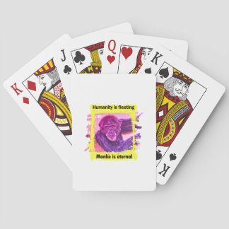 Monke is Eternal Playing Cards