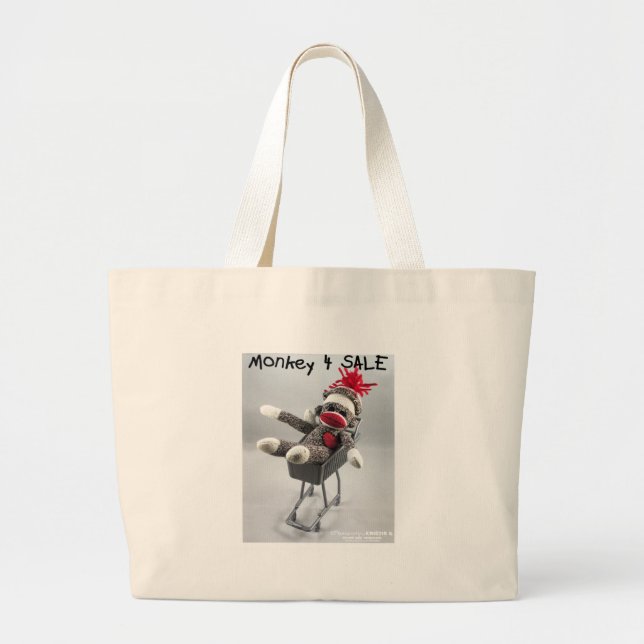 Monkey 4 Sale (by kolohe Kristin) Bag (Front)