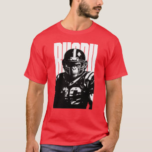 Monkey american football player T-Shirt