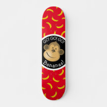 Monkey and Bananas Party Red and Black