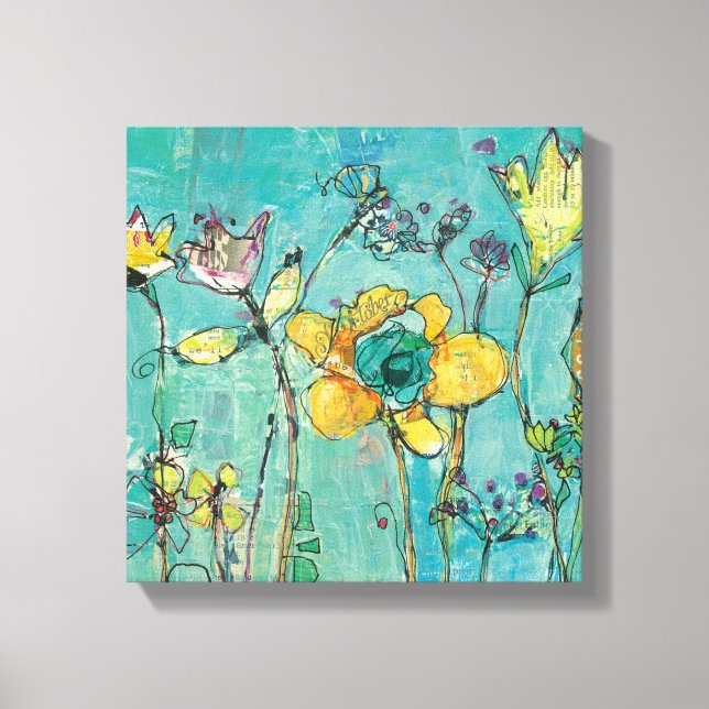 Monkey and Mummy Canvas Print (Front)