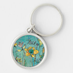 Monkey and Mummy Key Ring