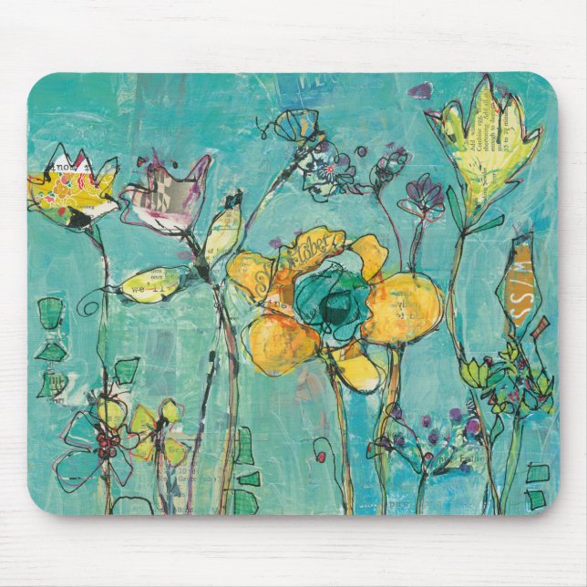 Monkey and Mummy Mouse Mat (Front)