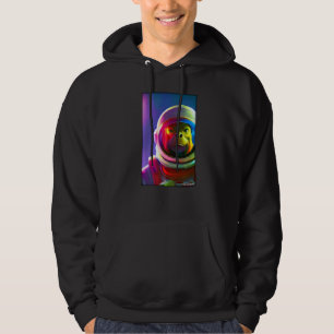 Monkey Ape Animal Astronaut Space Universe Galaxy Hoodie
