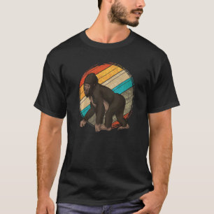 Monkey  Ape Animal Gorilla  Retro Gorilla T-Shirt