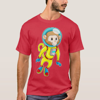 Monkey as Astronaut T-Shirt