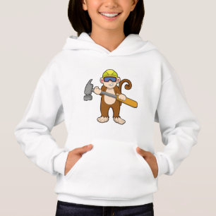 Monkey as Craftsman with Hammer